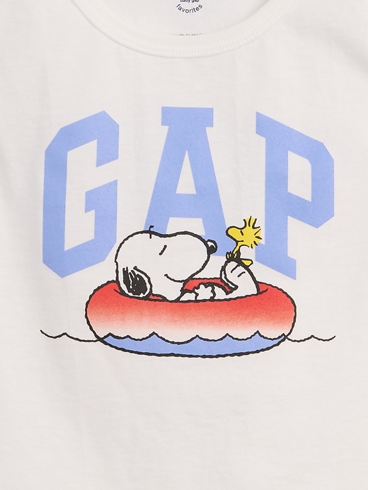 Image number 3 showing, babyGap Peanuts Logo Tank Top