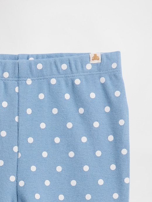 Image number 3 showing, babyGap Pull-On Ribbed Flare Leggings