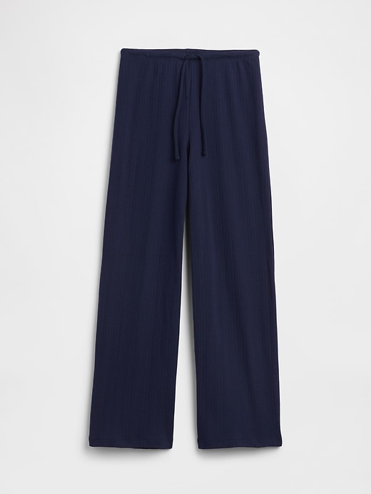 Image number 4 showing, Relaxed Pointelle PJ Pants