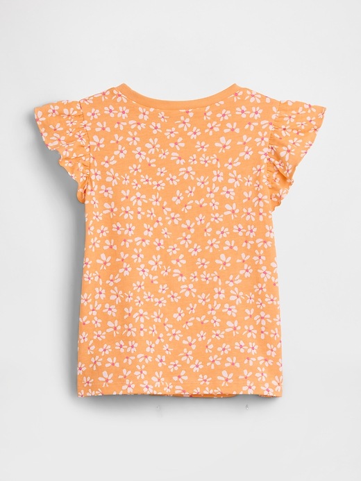 Image number 2 showing, babyGap Print Flutter Sleeve T-Shirt