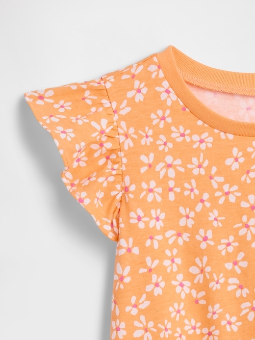 Image number 3 showing, babyGap Print Flutter Sleeve T-Shirt
