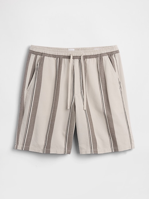Image number 6 showing, 7" Easy Textured Stripe Shorts