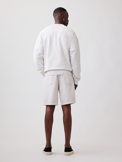 Image number 2 showing, 9" Loose Denim Shorts