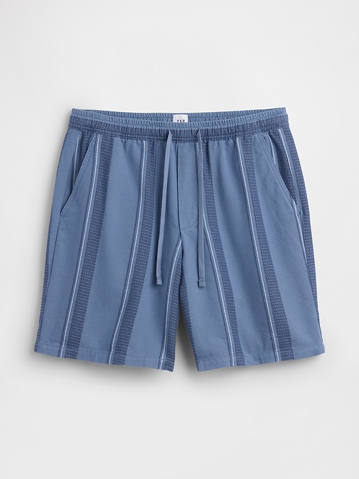 Image number 6 showing, 7" Easy Textured Stripe Shorts