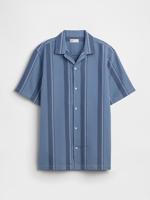 Image number 4 showing, Textured Vacay Shirt in Standard Fit
