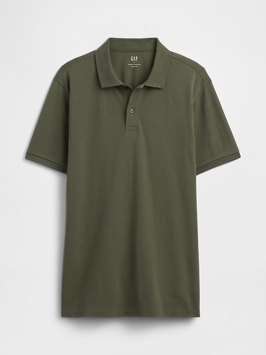 Image number 4 showing, Stretch Pique Polo Shirt