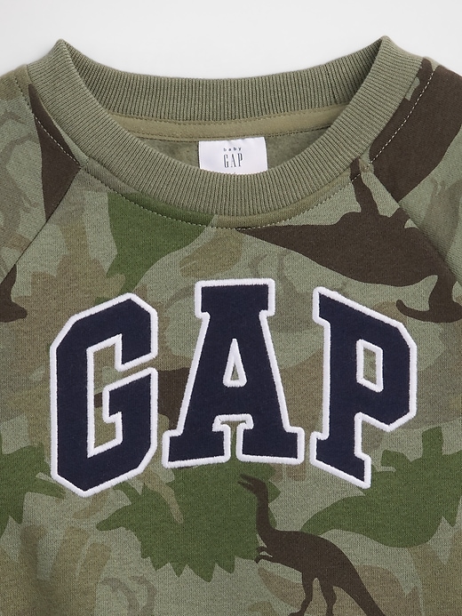 Image number 3 showing, babyGap Print Crewneck Sweatshirt