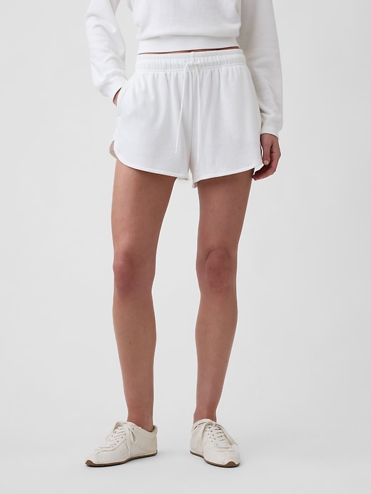 Image number 3 showing, Relaxed French Terry Dolphin Shorts