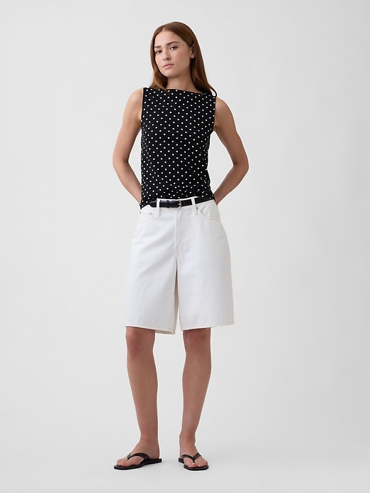 Image number 3 showing, Boatneck Tank Top