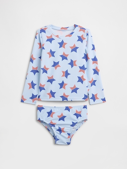 Image number 1 showing, babyGap Swim Two-Piece Rash Guard