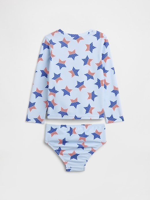 Image number 2 showing, babyGap Swim Two-Piece Rash Guard