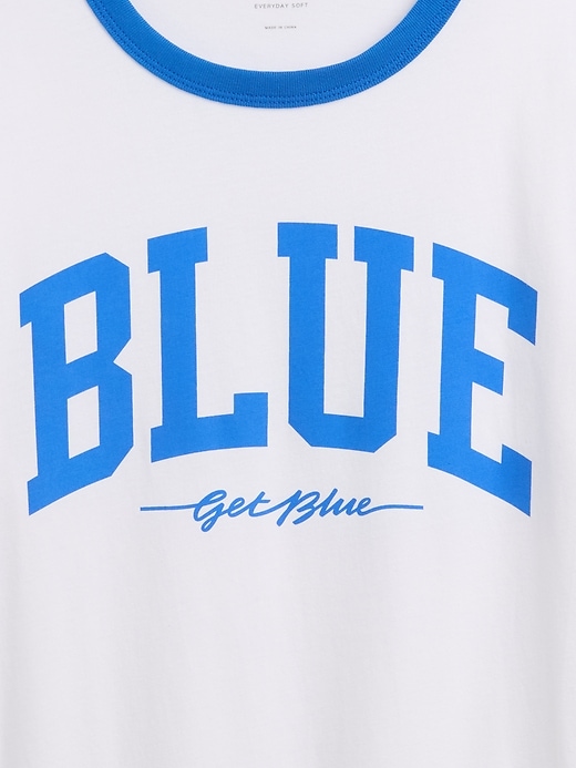 Image number 4 showing, Get Blue Ringer Graphic T-Shirt