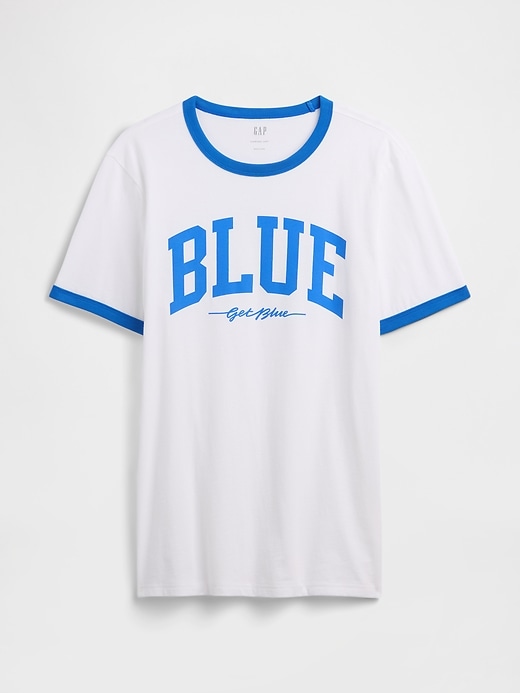 Image number 5 showing, Get Blue Ringer Graphic T-Shirt