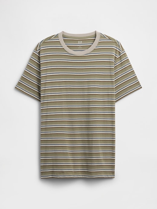 Image number 5 showing, Everyday Soft Stripe Crewneck T-Shirt