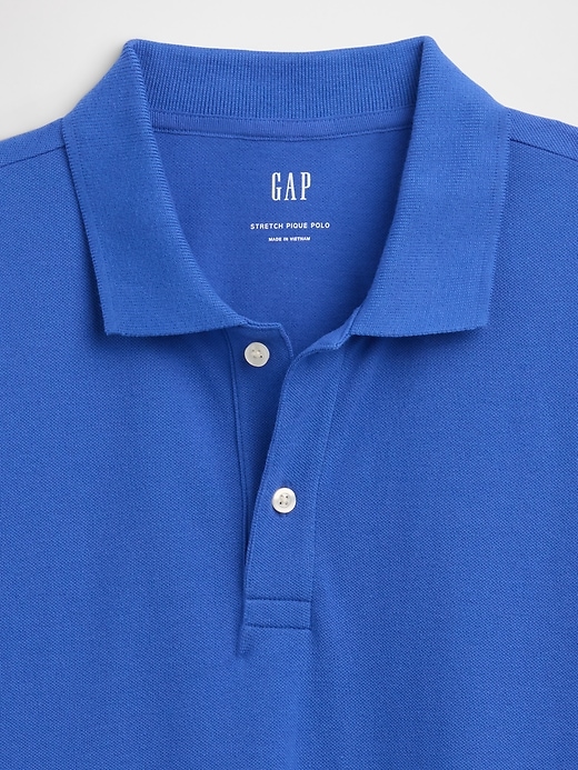 Image number 4 showing, Stretch Pique Polo Shirt
