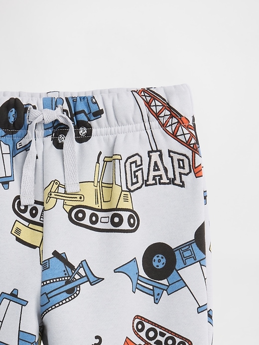 Image number 3 showing, babyGap Relaxed Pull-On Logo Joggers