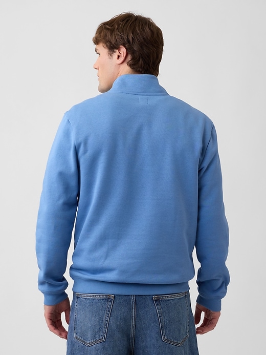Image number 2 showing, Adult Relaxed Gap Logo Quarter-Zip Sweatshirt