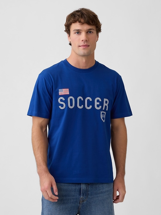 Image number 1 showing, Everyday Soft Relaxed Graphic T-Shirt