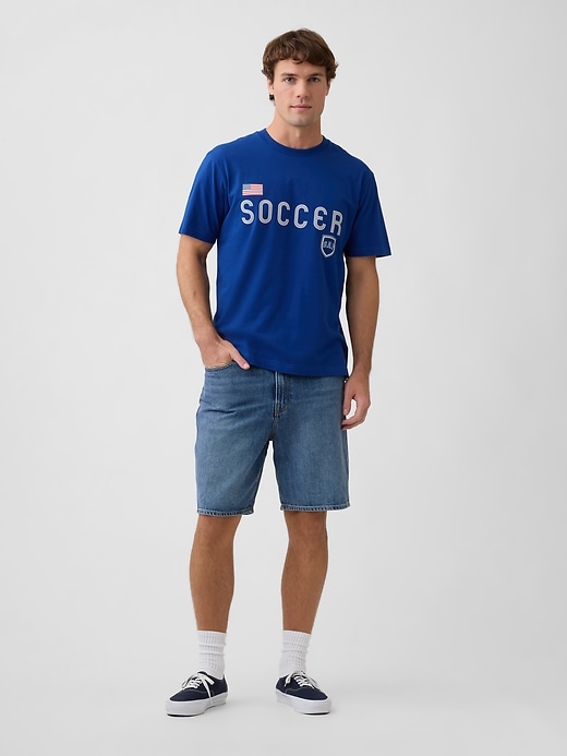 Image number 3 showing, Everyday Soft Relaxed Graphic T-Shirt