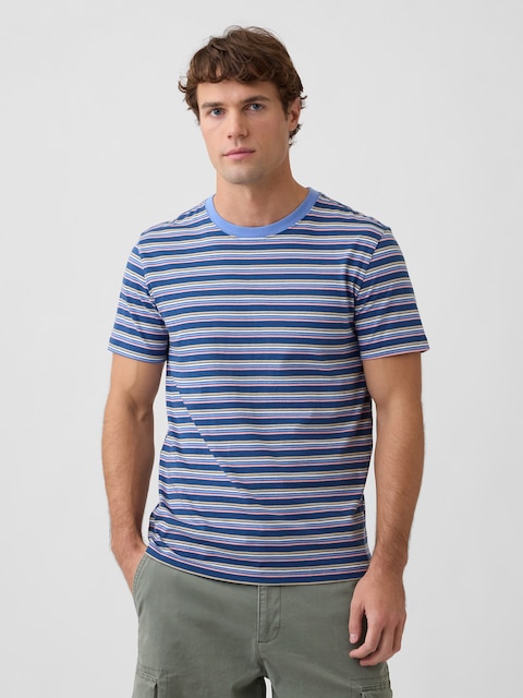 Everyday Soft Stripe Crewneck T-Shirt