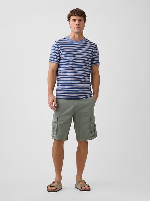 Image number 3 showing, Everyday Soft Stripe Crewneck T-Shirt