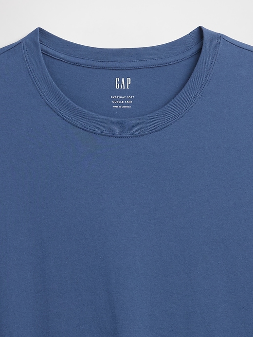 Image number 4 showing, Everyday Soft Relaxed Muscle Tank Top