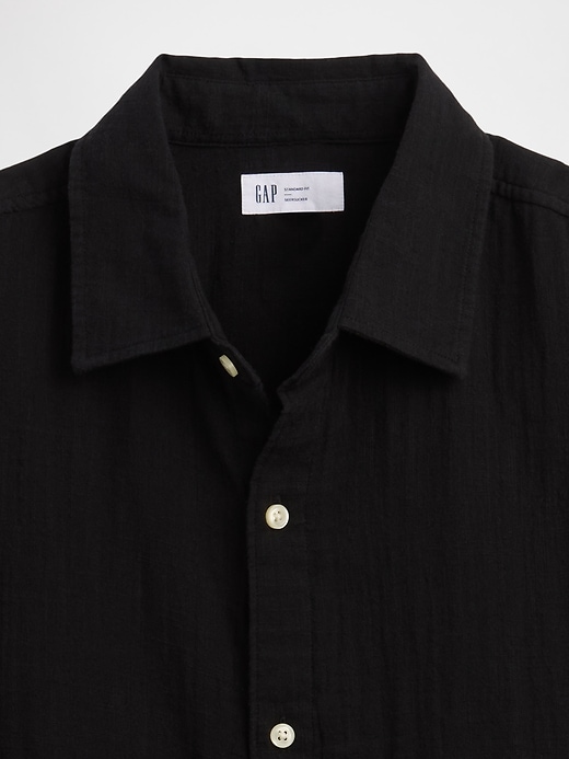 Image number 4 showing, Gauze Shirt in Boxy Fit