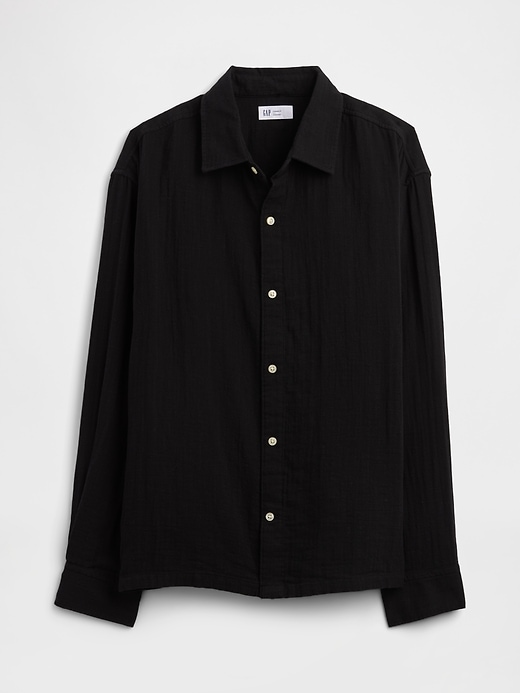 Gauze Shirt in Boxy Fit | Gap Factory