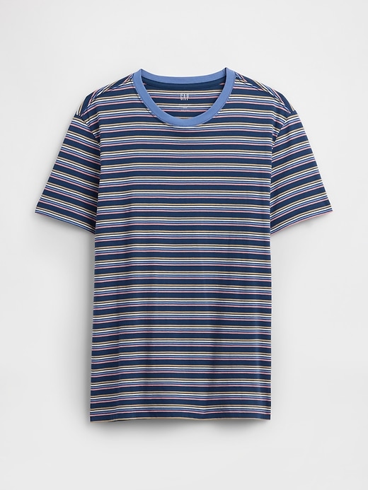 Image number 5 showing, Everyday Soft Stripe Crewneck T-Shirt
