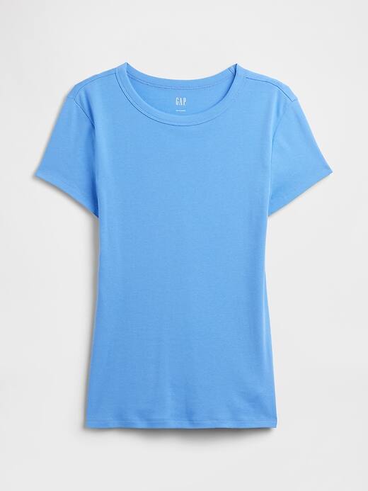 Image number 5 showing, Modern Ribbed Crewneck T-Shirt