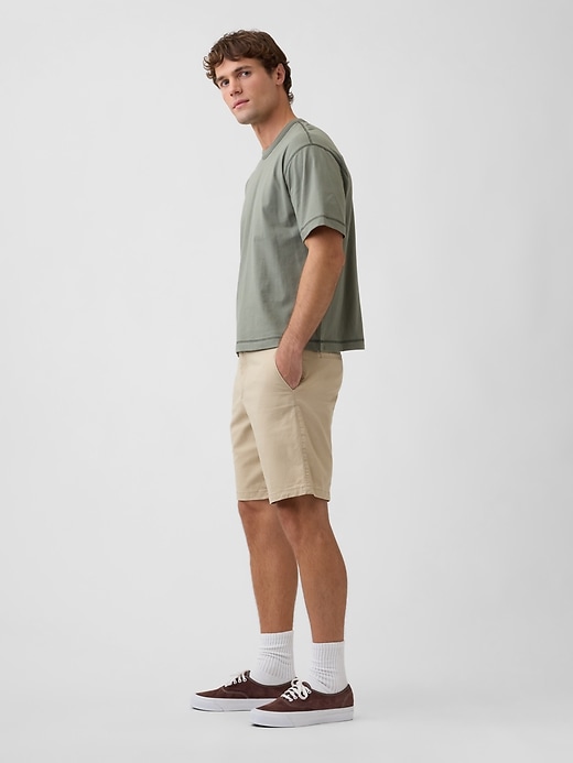 Image number 5 showing, 9" Essential Khaki Shorts