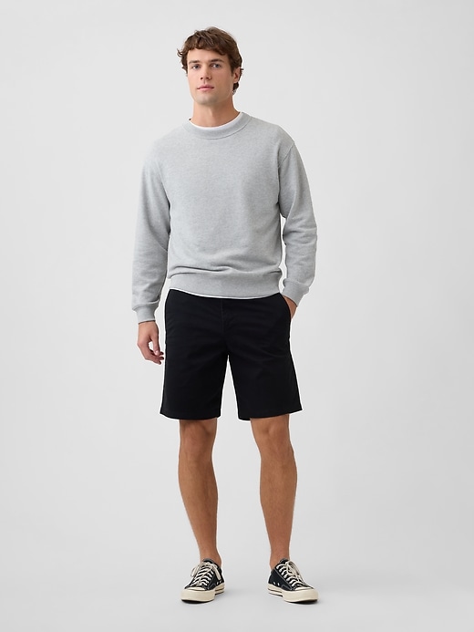Image number 1 showing, 9" Essential Khaki Shorts
