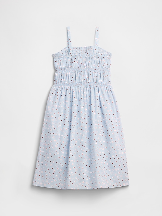 Image number 2 showing, Kids Print Smocked Midi Dress