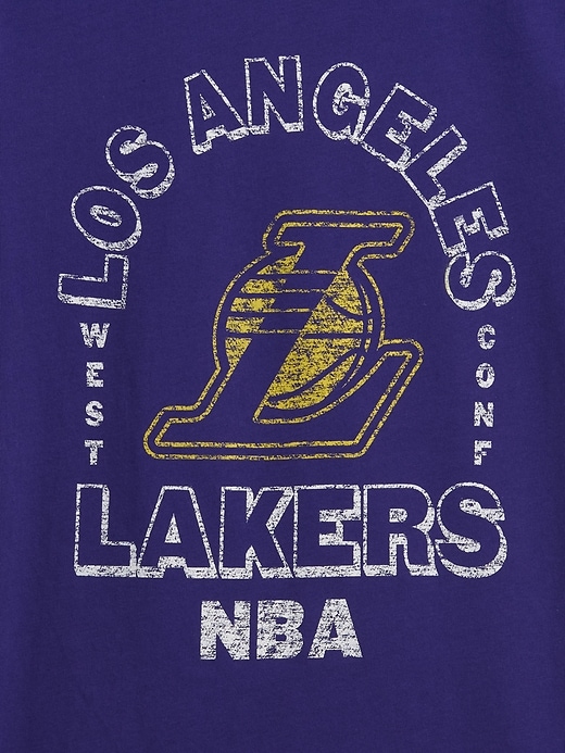 Image number 3 showing, GapKids NBA Los Angeles Lakers Graphic T-Shirt