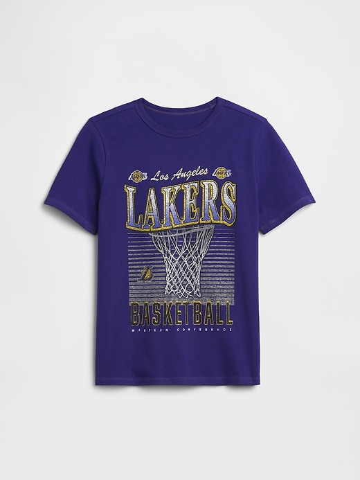 Image number 1 showing, GapKids NBA Los Angeles Lakers Graphic T-Shirt