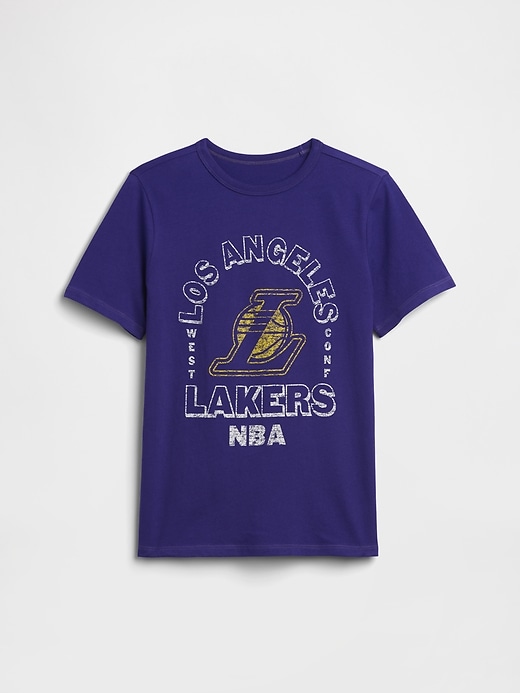 Image number 1 showing, GapKids NBA Los Angeles Lakers Graphic T-Shirt
