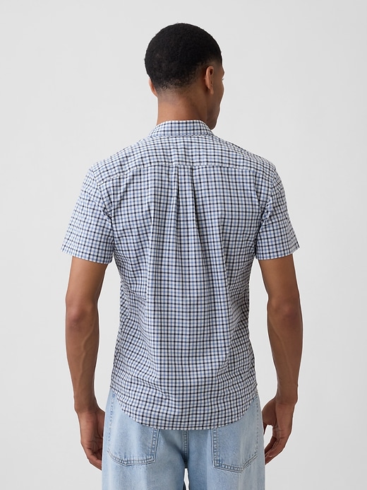 Image number 2 showing, Stretch Poplin Shirt in Standard Fit
