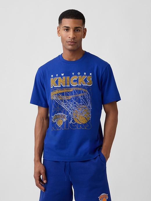 Image number 1 showing, Adult NBA New York Knicks Relaxed Graphic T-Shirt