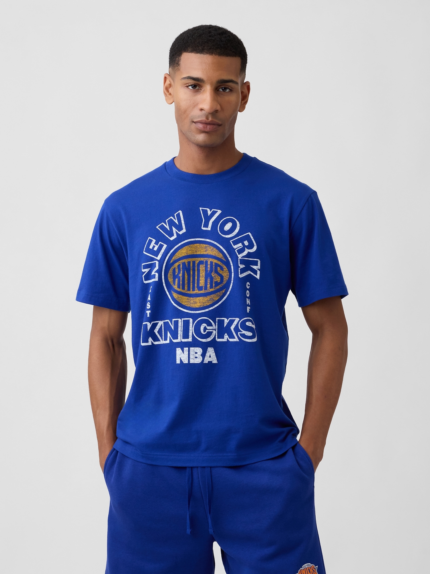 Adult NBA New York Knicks Relaxed Graphic T-Shirt