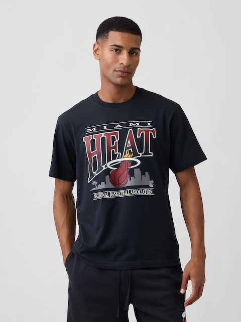 Adult NBA Miami Heat Relaxed Graphic T-Shirt