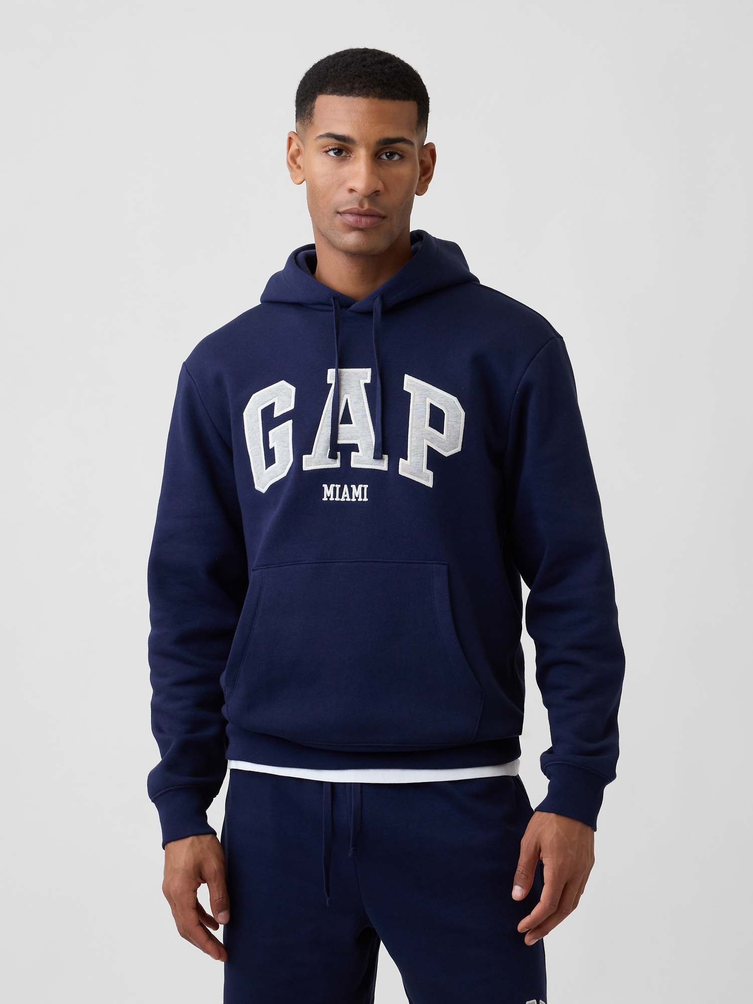 Relaxed Gap City Logo Hoodie
