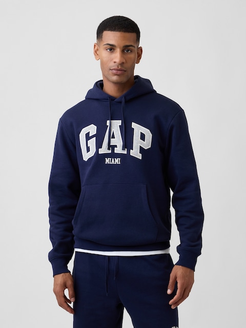 Relaxed Gap City Logo Hoodie