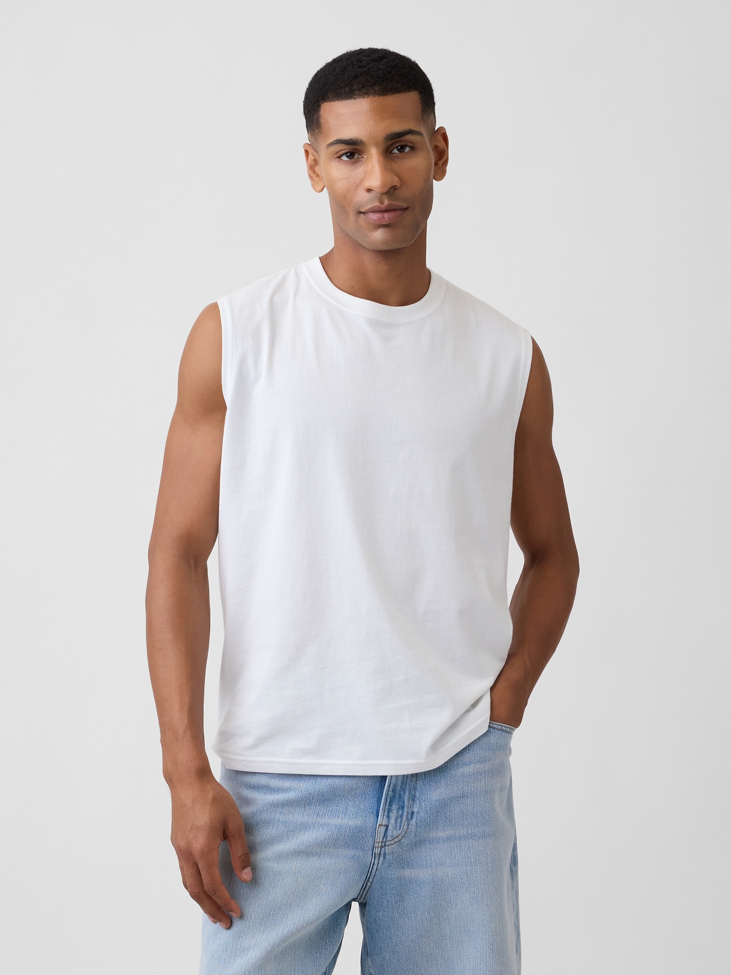 Everyday Soft Relaxed Muscle Tank Top