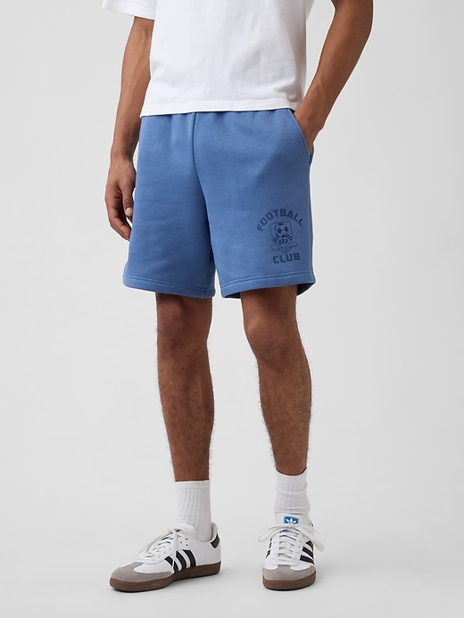 Image number 3 showing, Relaxed Gap Soccer Graphic Shorts