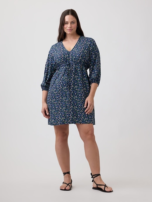 Image number 4 showing, V-Neck Mini Dress