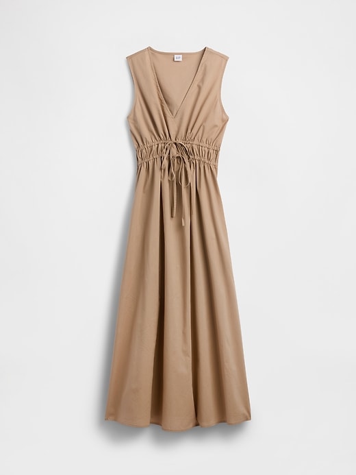 Image number 6 showing, Sleeveless Tie-Front Maxi Dress