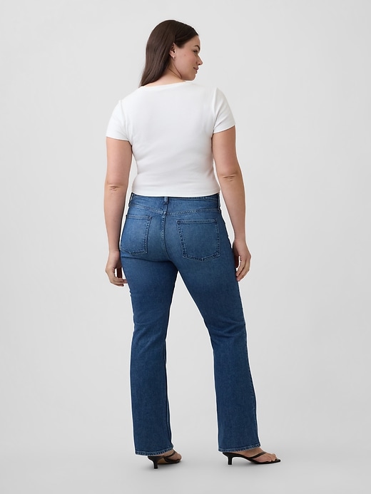 Image number 6 showing, Mid Rise Boot Jeans