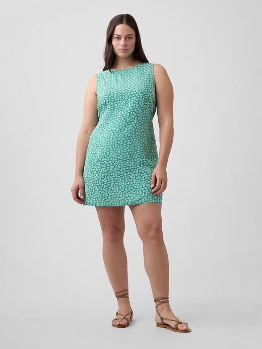 Image number 4 showing, Print Sleeveless Mini Dress