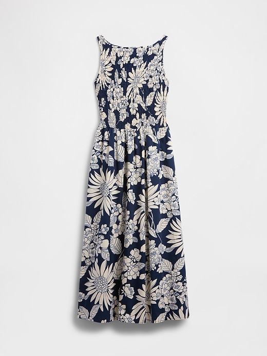 Image number 6 showing, Smocked Boatneck Maxi Dress