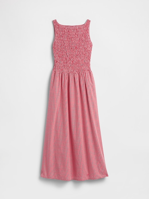 Image number 6 showing, Smocked Boatneck Maxi Dress